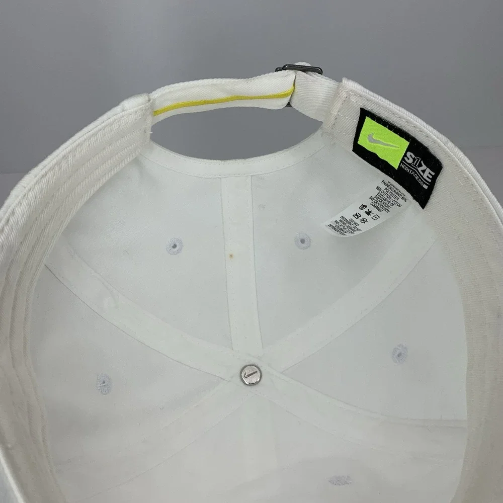 Nike white yellow